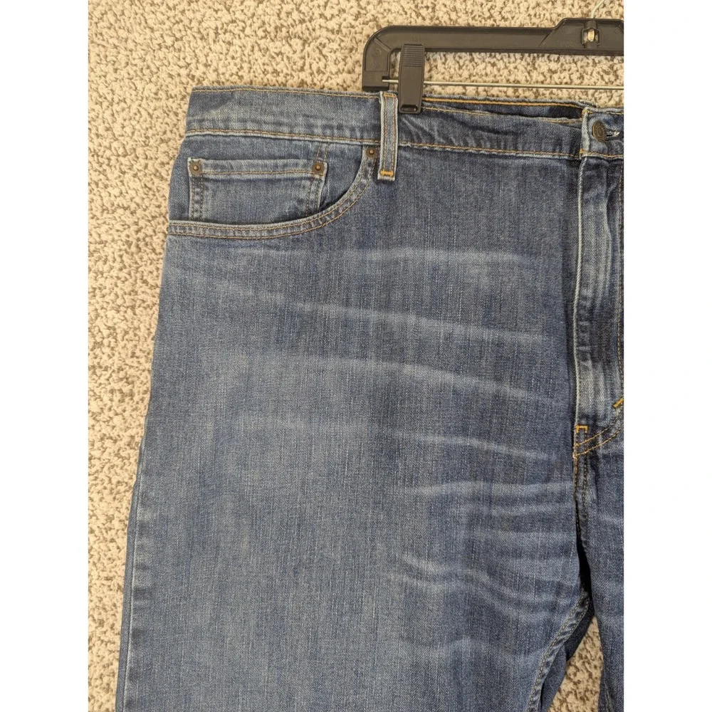Levi's 505 Jeans Men's Size 48X29.5 (Tag‎ 44x30) Blue Regular Fit Straight Leg